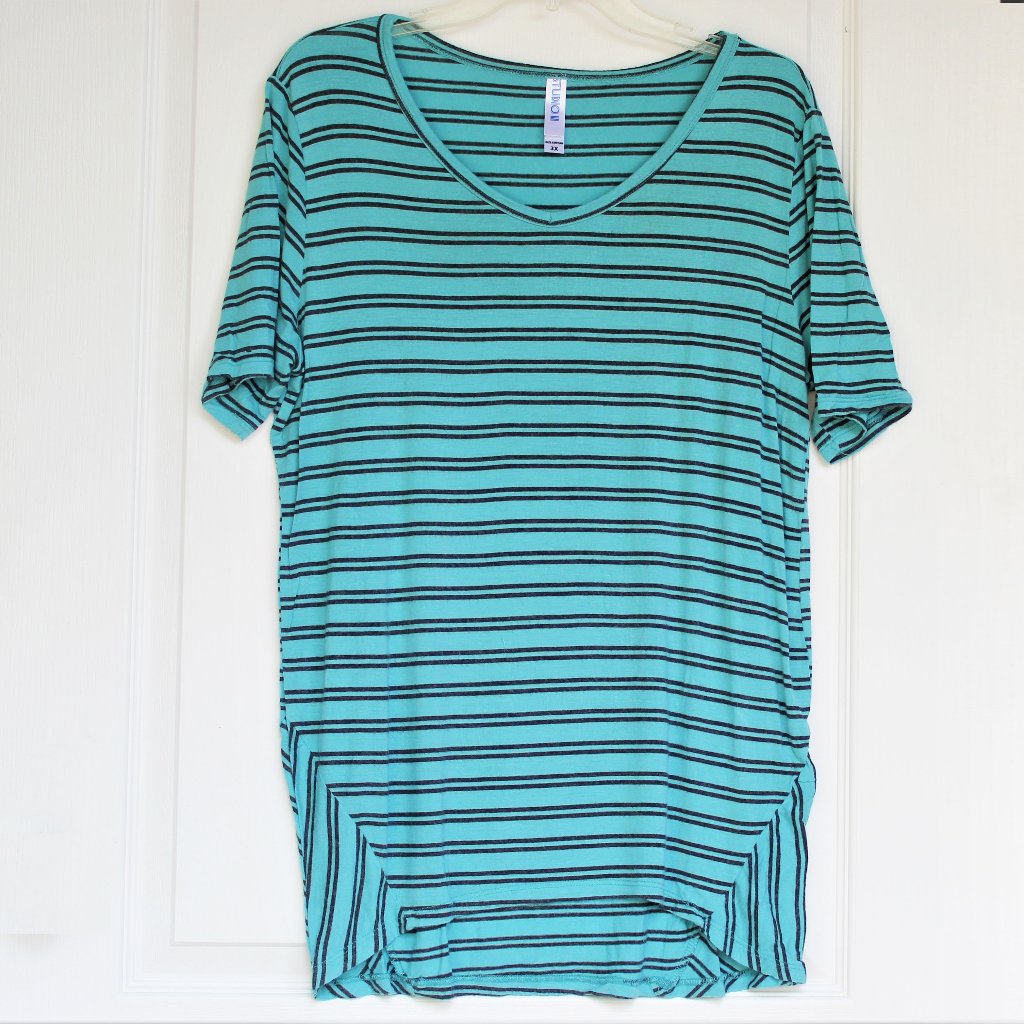 Studio Brand Light BlueBlack Blouse